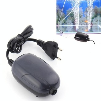 RS-290 220V 3W Single Outlets Adjustable Flow Silent Aquarium Air Pump Fish Tank Oxygen Air Pump