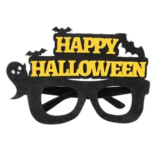 Halloween Decoration Funny Glasses Party Skeleton Spider Horror Props Bat Alphabet