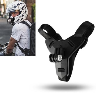 Helmet Belt Mount for GoPro Hero11 Black / HERO10 Black /9 Black /8 Black /7 /6 /5 /5 Session /4 Session /4 /3+ /3 /2 /1, DJI Os