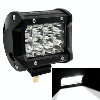 4 inch Three Rows Led Light Bar Modified Off-road Lights Roof Light Bar IP67 Waterproof 9W Condenser 6000K 5500LM LED Spotlight 