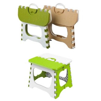 Large Outdoor Camping Decking Chair Portable Household Foldable Bench(Color Random Delivery)