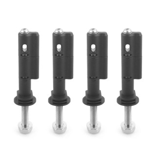 Lockable Anti-Theft Security Mounting Pin Set For MaxTrax MKII(Black)