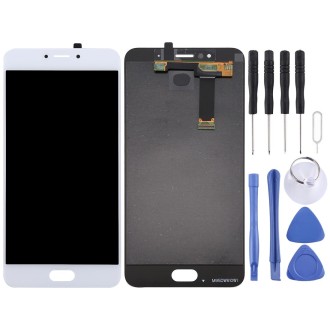 TFT LCD Screen for Meizu MX6 with Digitizer Full Assembly(White)