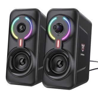 ONIKUMA L6 RGB Lighting Computer Audio with Bluetooth Function(Black)