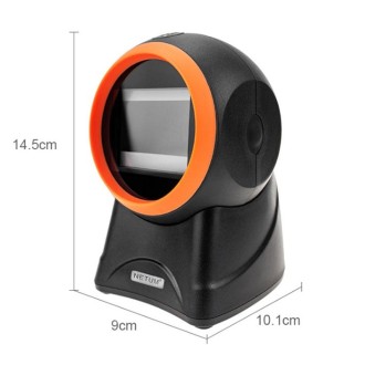 NETUM 2050 Supermarket Cashier Barcode QR Code Scanner Desktop Vertical Scanner, Specification： Regular Version