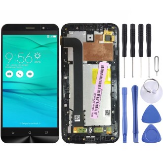 OEM LCD Screen for Asus Zenfone GO ZB552KL X007D Digitizer Full Assembly with Frame（Black)