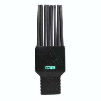 JAX-121P-18 2G/3G/4G/5G/WiFi Phone Location Signal Jammer(Black)