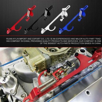 Car Modification Throttle Base Cable Base Section Aluminum Alloy Throttle Cable(Blue)