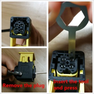 3 PCS Auto Car Plug Circuit Board Wire Harness Terminal Extraction Pick Connector Crimp Pin Back Needle Remove Tool