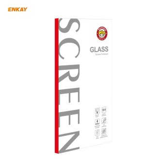 For OnePlus 9 / 9R ENKAY Hat-Prince Full Glue 0.26mm 9H 2.5D Tempered Glass Full Coverage Film