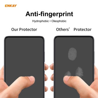 For OnePlus 9 / 9R ENKAY Hat-Prince Full Glue 0.26mm 9H 2.5D Tempered Glass Full Coverage Film