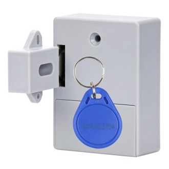 T3 ABS Magnetic Card Induction Lock Invisible Single Open Cabinet Door Lock(Grey)