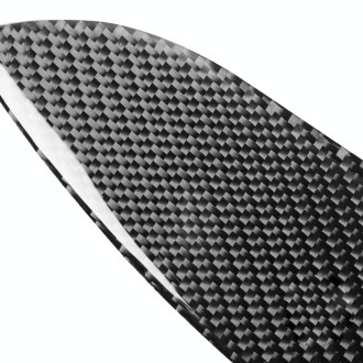 2 PCS / Set Carbon Fiber Car Lamp Eyebrow Decorative Sticker for Honda Civic 1999-1900, Drop Glue Version