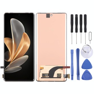 For vivo S17t Original AMOLED LCD Screen with Digitizer Full Assembly