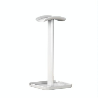 Desktop Headphone Holder Cell Phone Tablet Stand(White)