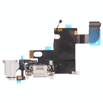 Original Charging Port Flex Cable for iPhone 6 (Light Grey)