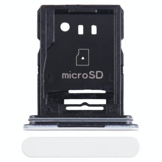 For Sony Xperia Ace II Original SIM + Micro SD Card Tray (White)