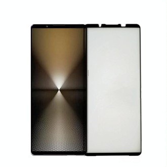 For Sony Xperia 1 VI PINWUYO 9H 3D Curved Full Screen Explosion-proof Tempered Glass Film(Black)