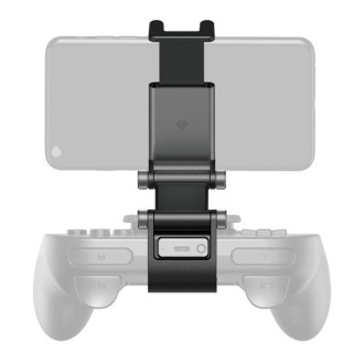 8Bitdo Dual-axis Adjustable Gamepad Bracket Smartphone Clip for SN30 Pro 2(Black)