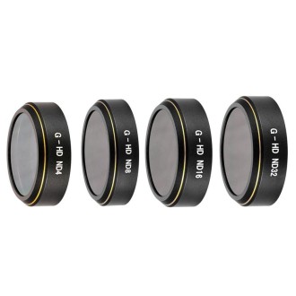 JSR G-HD Lens Filter for DJI Phantom 4 ADVANCED/Pro+,Model: ND4+ND8+ND16+ND32