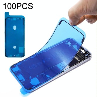 100 PCS LCD Frame Bezel Waterproof Adhesive Stickers for iPhone XS