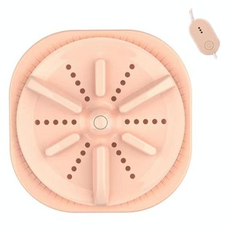 Portable Mini Turbo Switch Three-Speed Timing Washing Machine, Size: Remote Control Switch(Pink)