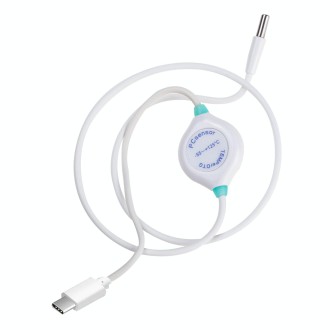 Pcsensor Milk Powder Fish Tank Temperature Detection USB Mobile Phone Probe Thermometer(Type-c)