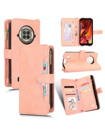 For Doogee S96 Pro Litchi Texture Zipper Leather Phone Case(Pink)