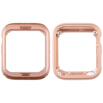 For Apple Watch Series SE 2022 40mm Stainless Steel Middle Frame Bezel Plate (Rose Gold)