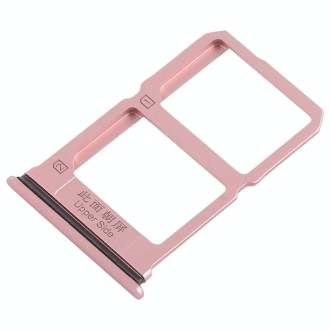 For Vivo X9 2 x SIM Card Tray (Rose Gold)