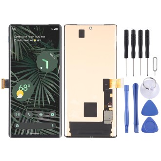 Original Ltpo AMOLED Material LCD Screen and Digitizer Full Assembly for Google Pixel 6 Pro GLUOG G8VOU