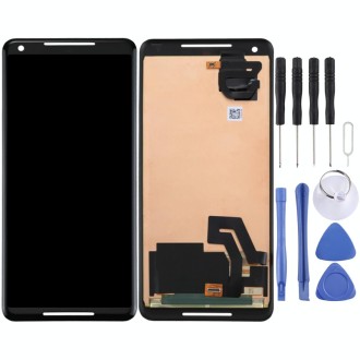 OEM LCD Screen for Google Pixel 2 XL with Digitizer Full Assembly (Black)