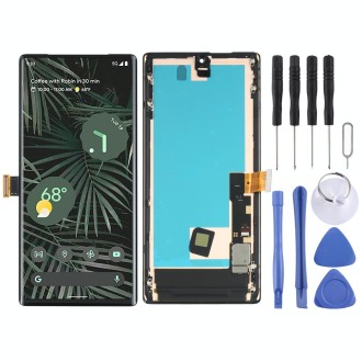 Original LCD Screen for Google Pixel 6 Pro Digitizer Full Assembly with Frame