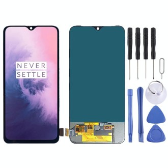 For OnePlus 7 GM1905 GM1901 GM1900 GM1903 with Digitizer Full Assembly, Not Supporting Fingerprint Identification TFT LCD Screen