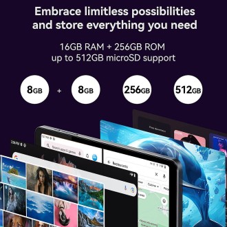 ALLDOCUBE iPlay 50 Mini Pro 4G LTE Tablet, 8GB+256GB, 8.4 inch Android 13 MTK Helio G99 Octa Core(US Plug)