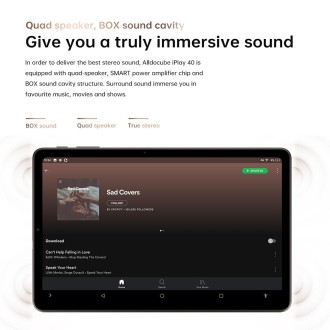 ALLDOCUBE iPlay 40 T1020S 4G LTE, 10.4 inch, 8GB+128GB, Android 10 Spreadtrum T618 Octa Core 2.0GHz, Support GPS & Bluetooth & D