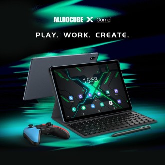 ALLDOCUBE X GAME 4G Tablet, 10.5 inch, 8GB+128GB, Android 11 MediaTek P90 Octa Core, No Keyboard, Support TF Card & Dual Band Wi