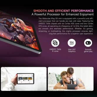 ALLDOCUBE iPlay 50 mini T811 4G LTE Tablet, 8.4 inch, 4GB+128GB, Android 13 UNISOC T606 Octa Core 1.6GHz, Support GPS & BT & Dua