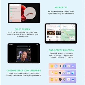 ALLDOCUBE iPlay 50 mini T811 4G LTE Tablet, 8.4 inch, 4GB+128GB, Android 13 UNISOC T606 Octa Core 1.6GHz, Support GPS & BT & Dua