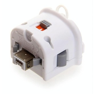 For Nintend Wii Console Remote Motion Plus Adapter Sensor(White)