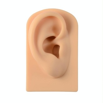 TX-S90 Simulation Ear Silicone Model For Practice Display, Style:Right Ear(Complexion)