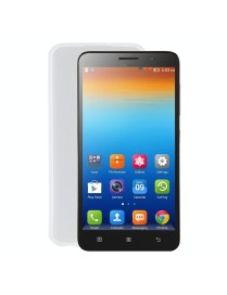 TPU Phone Case For Lenovo A850(Transparent White)