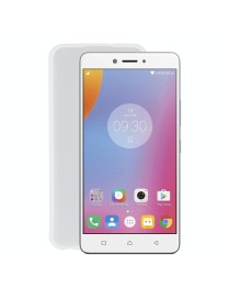 TPU Phone Case For Lenovo K6 Note(Transparent White)