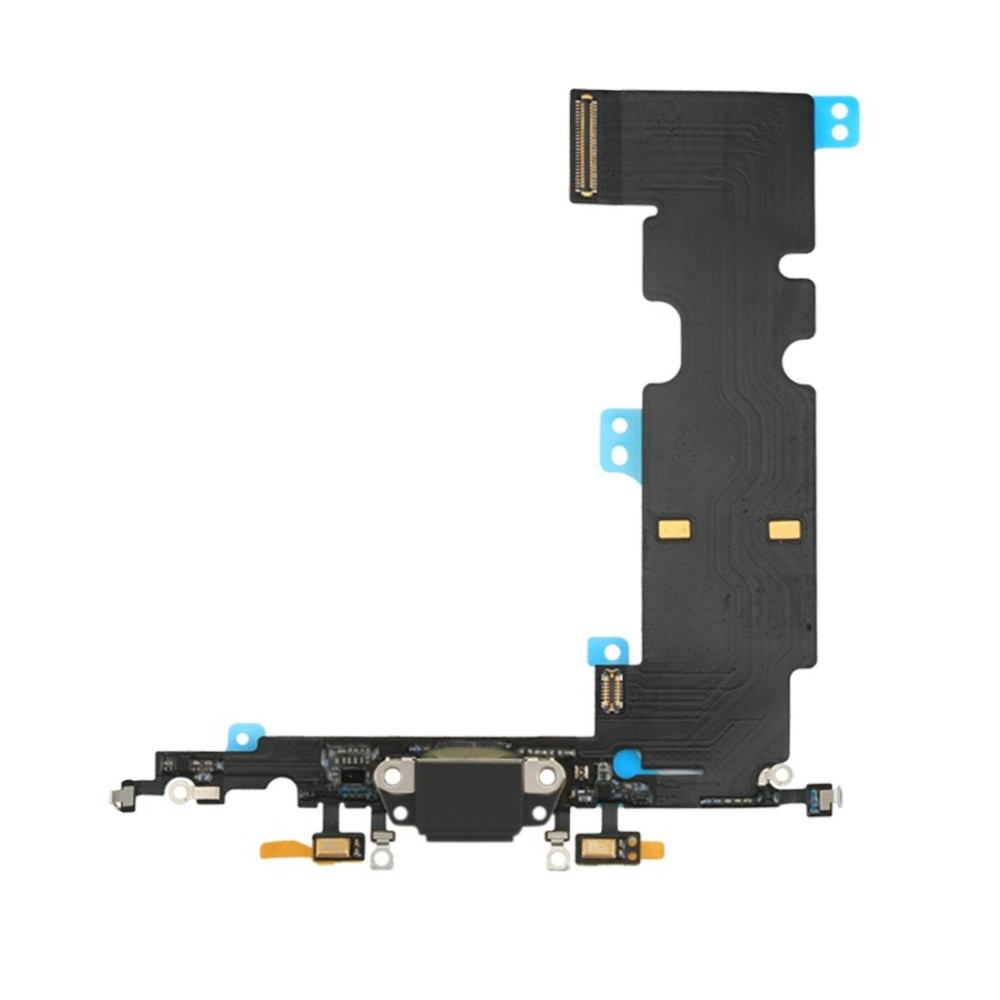 Charging Port Flex Cable for iPhone 8 Plus (Black)