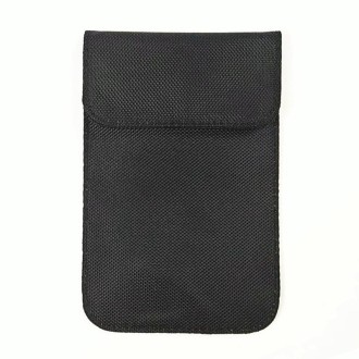 6.5 inch Magnet Wear-resistant Mobile Phone Anti-radiation Signal Shielding Bag(Black)