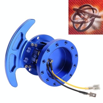 Car Tilt Racing Steering Wheel Quick Release Hub Kit Adapter Body Removable Snap Off Boss Kit(Blue)