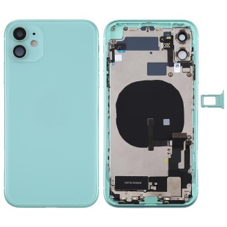 Battery Back Cover Assembly (with Side Keys & Power Button + Volume Button Flex Cable & Wireless Charging Module & Motor & Charg