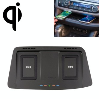 HFC-1061 Car Qi Standard Wireless Charger 10W Quick Charging for Toyota Highlander 2015-2021, Left Driving