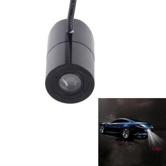 Car CREE LED 3W Driving Safety Aviation Aluminum Material Cover Waterproof Anti-collision Logo LED Projector for KIA Brand Car L