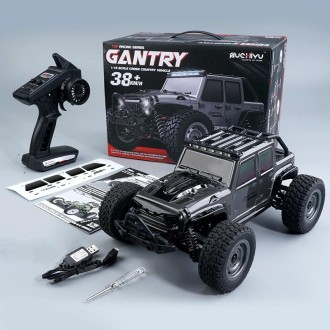 SCY-16103 2.4G 1:16 Electric 4WD RC Off-road Vehicle Car Toy (Dark Gray)